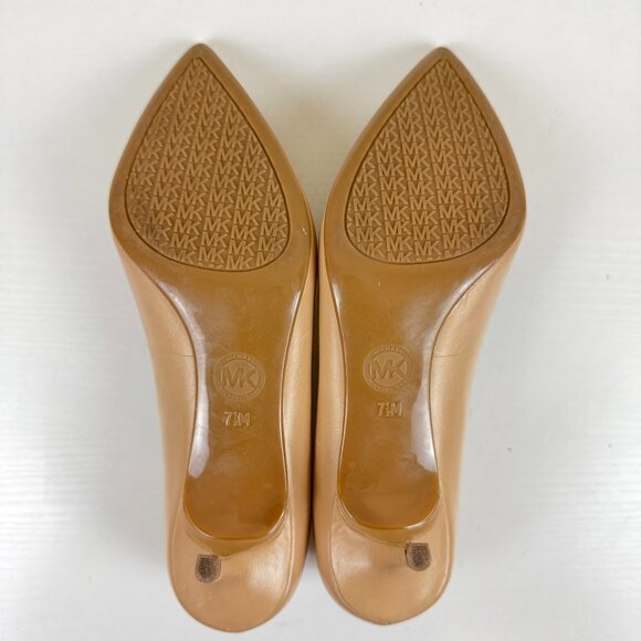 MICHAEL Michael Kors Leather Heel Pump Point Toe - Picture 11 of 12